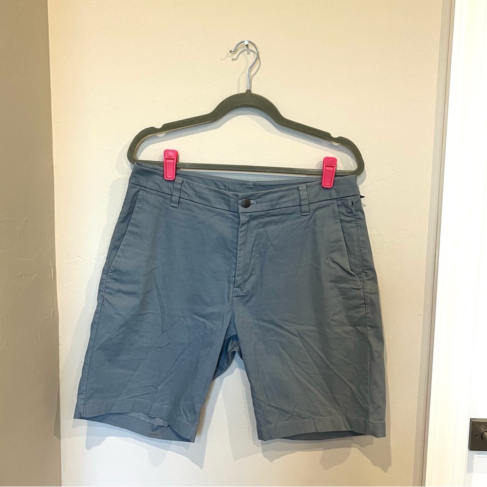 Lululemon Blue Commission Classic Fit Short 9" *Oxford Size 32